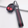 Key Fob Cover for Mitsubishi Outlander ASX Lancer Triton Pajero Eclipse Cross Grandis with Keychain Anti-Scratch Surface Shockproof Structure