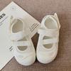 Mode Damen Heiß verkaufende Mode, schlichte und vielseitige Sommer Sportliche Sandalen Atmungsaktives Mesh Niedriger Absatz Gummi-Außensohle