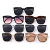 Korean Celebrity Style Women's Large Frame UV Protection Fashion Sunglasses