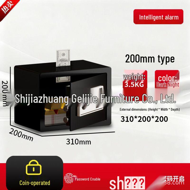 Fingerprint Password Electronic Safe for Home/Office - Full Steel Anti-theft Design