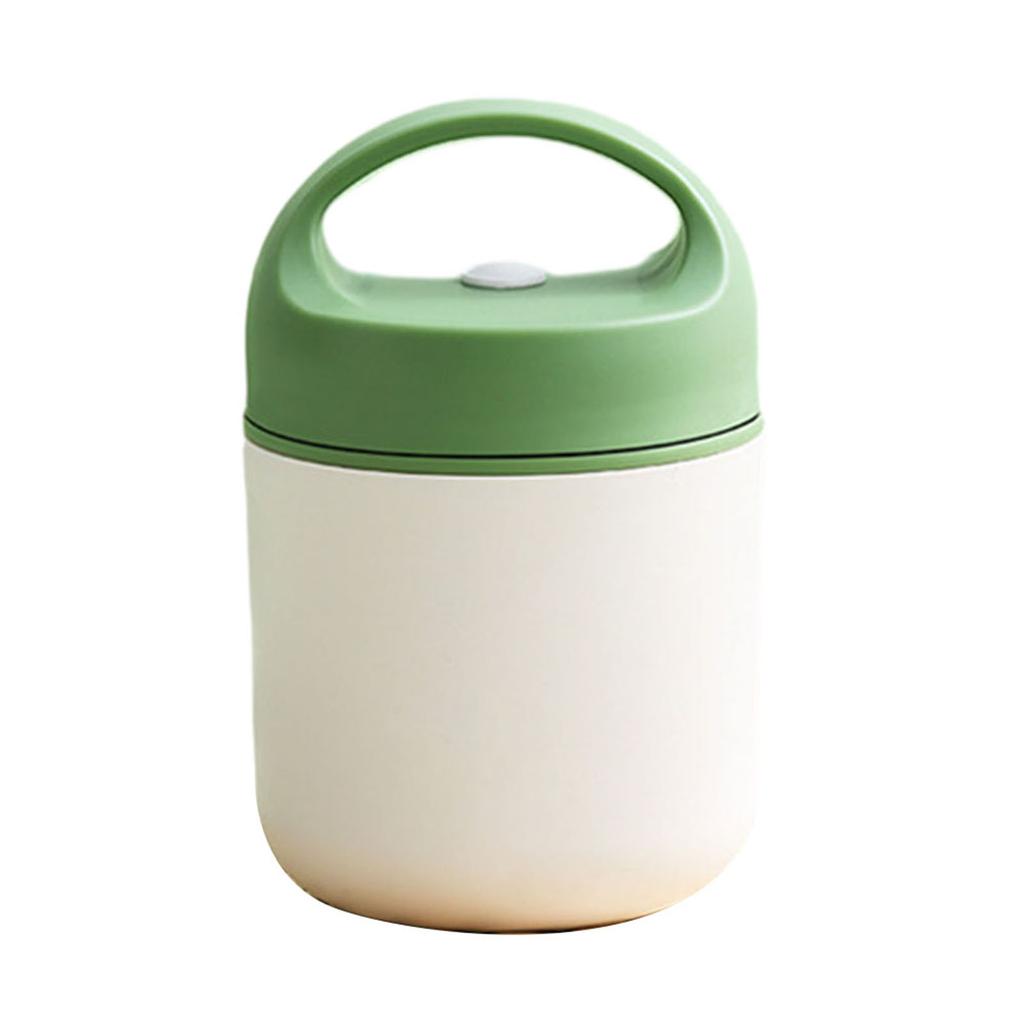 1 peça Marmita Térmica a Vácuo Aquecedor de Comida Isolado Recipiente para Sopa Para Comida Quente Empilhável Duas Camadas Parede Dupla Isolada