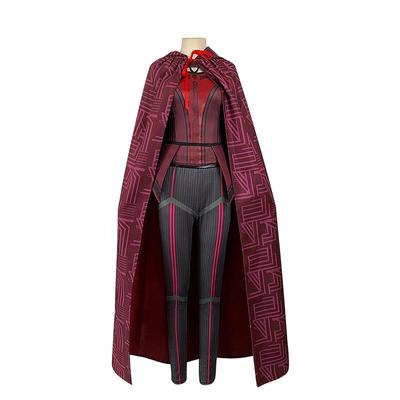 Oyun Animasyon Rol Oynayan Film Amerikan Dram Wanda Mirage Çünkü Kostüm Scarlet Witch Scarlet Witch Cosplay Kostüm