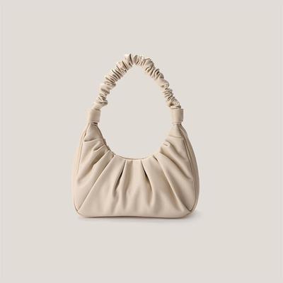 Summer Pleated Cloud Bag Underarm Bag Fashionable and Versatile Baguette Bag Single-shoulder Crossbody Bag