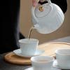 Changqi Pure White Porcelain Travel Tea Set