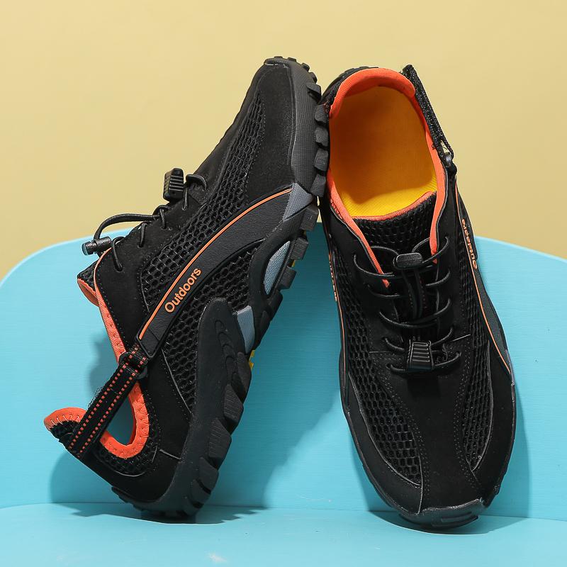 Fashion Comfortable Men Casual Shoes Breathable Mesh Summer Shoes New Non-slip Lightweight Sneakers Man Quick Dry Wading Aqua Footwear