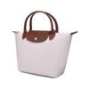 Longchamp Le Pliage 23 Short Handle Canvas And Leather Tote Bag Small Women tote bags Paper 1621089555