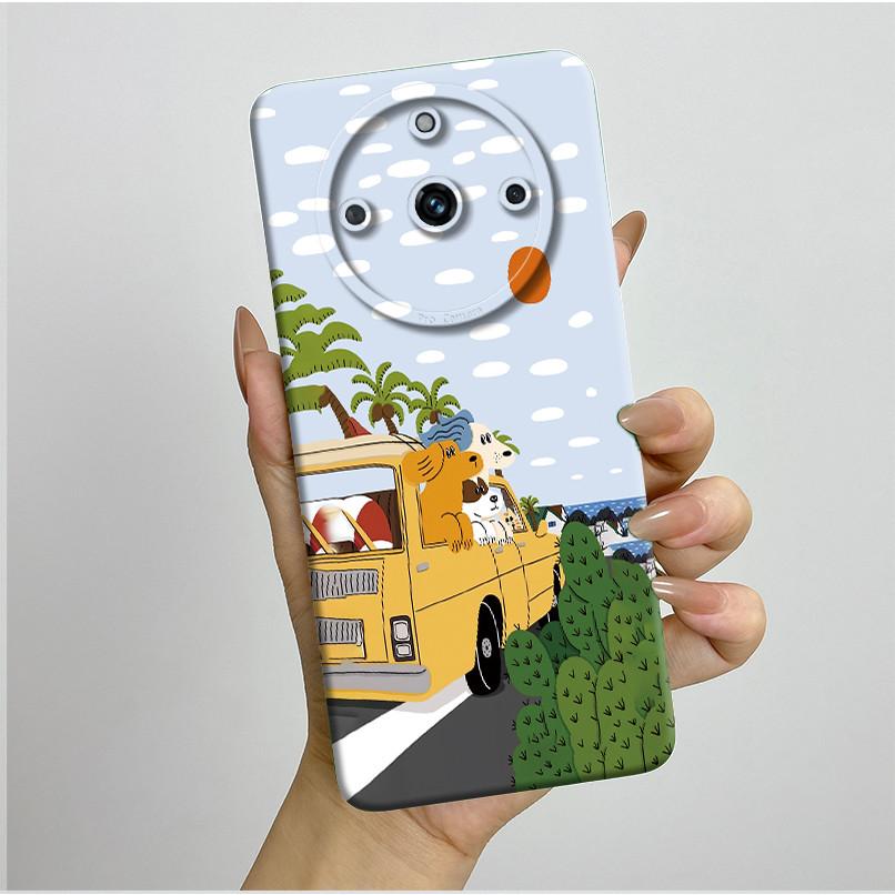 For Realme 11 Pro+ Case RMX3740 RMX3741 Soft Silicone Flowers Back Cover For Realme 11 Pro Plus ProPlus Shockproof Phone Cases