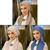 Polyester Womens Headscarf With Breathable Design For Casual Summer And Winter Wear