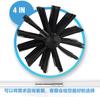 15 Pcs Chimney Cleaning Brush, 12 Flexible Nylon Rods + 2 Synthetic Brush Heads + 1 Drill