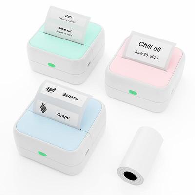 „Imprimantă termică portabilă de etichete Bluetooth pentru uz casnic și comercial”