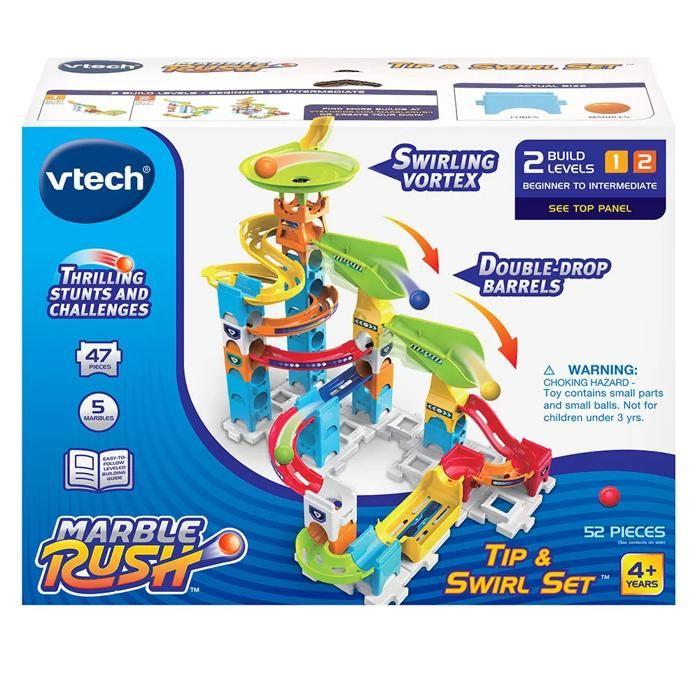 Interactive Marble Run - Vtech - Marble Rush S200 - 47 Pieces - Multicolor