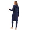 Women Muslim Swimwear Bathing Suit With Cap Swimsuit Beachwear Women Swimwear Long Sleeve Trousers Sports Conservative Beachwear
