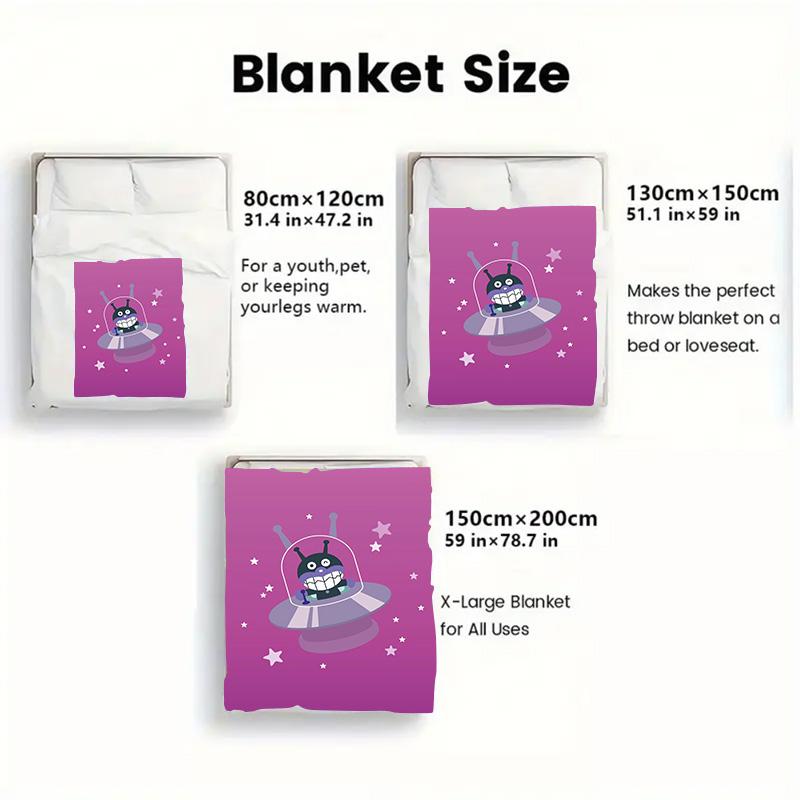 Baikinman 2D Flat Pattern Flannel Blanket High quality All Seasons Warmth and Comfort Perfect for Christmas Gifts.DMT0925482
