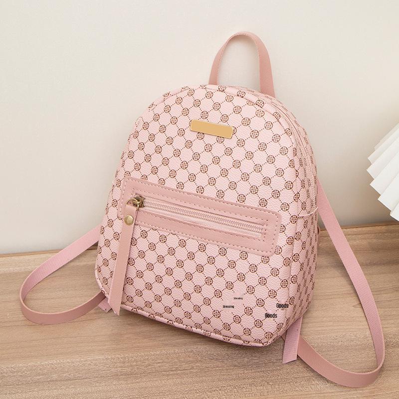 2024 Trendy Women's Backpack: Polka Dot & Sequin Design