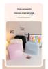 Women's Large Capacity Portable Cosmetic & Skincare Bag with Brush Holder
