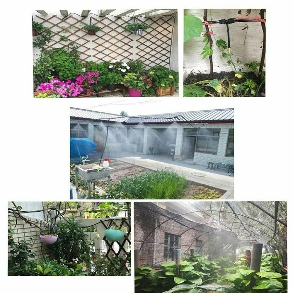 30 Pcs Adjustable Misting Nozzle For Gardening Watering Brass Spray Sprinkler