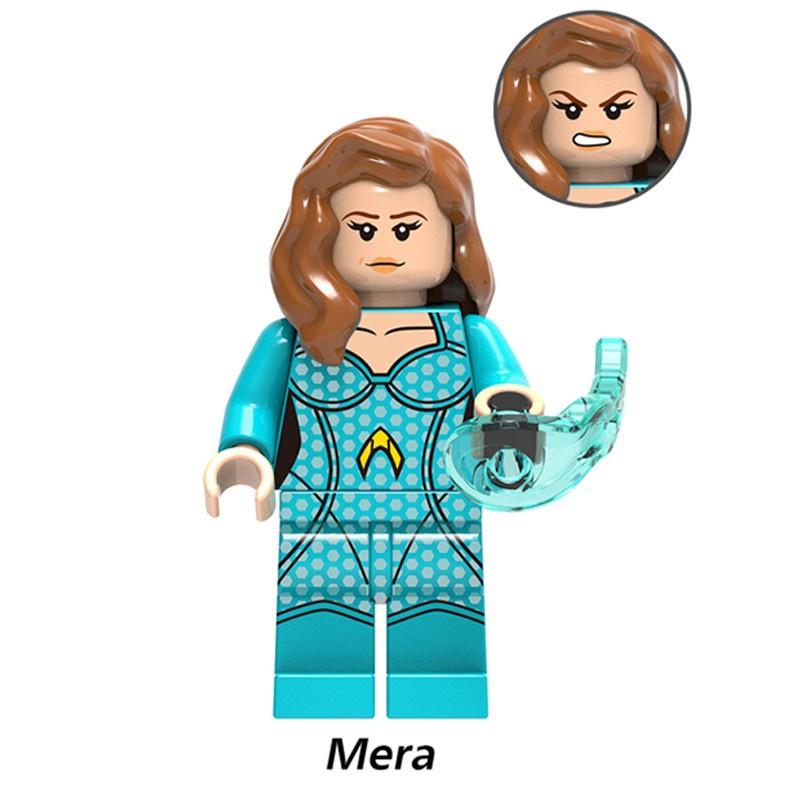 DC Justice League Mera Batman Blocks Toys Minifigures