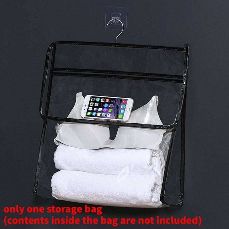 Waterproof Bathroom Storage Bag With Pvc Material For Organizing Innerwear And Toiletries