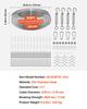 4.76 mm Wire Rope Kit, 61 m Length, 304 Stainless Steel Wire Cable, 7.1 kN Breaking Strength, 7 x 7 Strands Construction, Steel Cable for Deck Railing