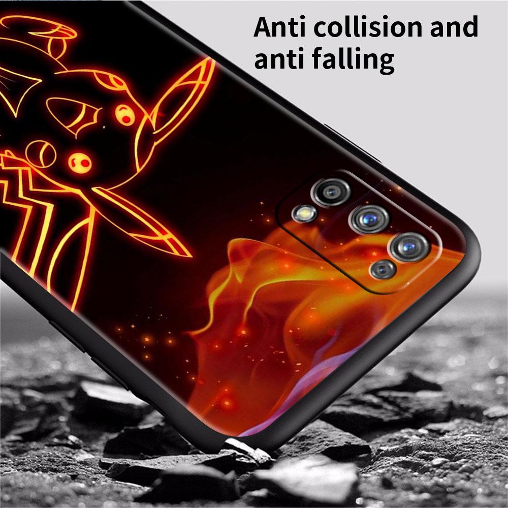 Hülle für Realme 8 C21y GT Neo 2 3 8i C21 7 C11 6 C12 C35 C3 GT 9 Pro C12 Silikon TPU Handyhülle Anime Pokemon Japan