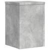 Plant Stand 2 Pcs Concrete Grey 20 X 20 X 30 Cm Engineered Wood