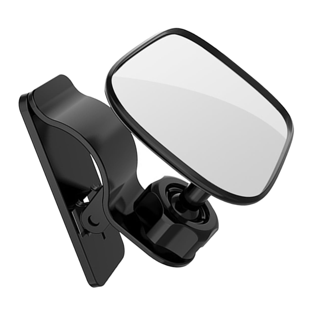 

UKCOCO Observation Mirror Squeegee Car Interior Rearview Mirror Facing Car Vanity Mirror Rear Camera 9.00X8.00X6.00CM чёрный