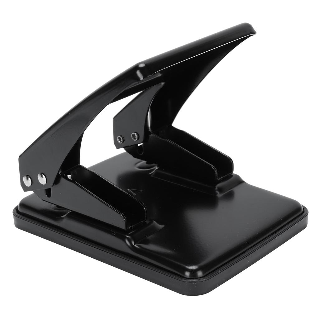 2 Hole Punch 6mm Diameter 80mm Spacing 12mm Paper Feed 40 Sheet Capacity Labor Saving Hole Puncher