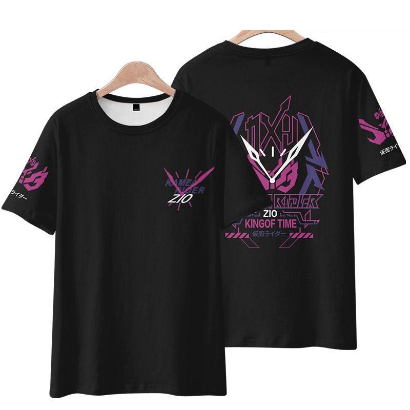

6 Colors Funny Cartoon KAMEN RIDER T Shirt Cool Men s Tshirt O Neck Casual Unisex Streetwear Anime Fashion Tee XS чёрный