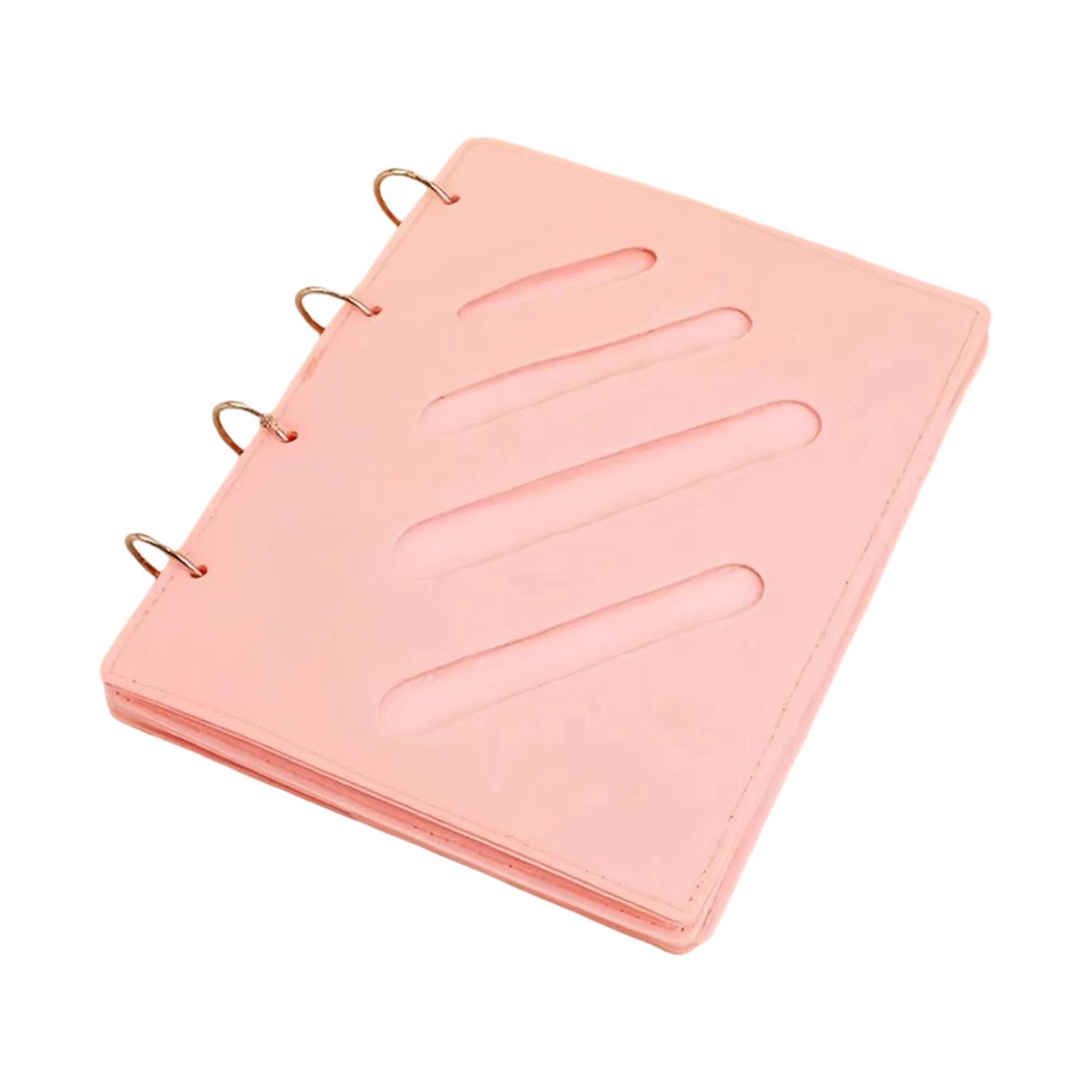 

Детский чехол для хранения заколок для волос, органайзер для зажимов для волос, фетровая текстура, подходит для модных девочек, для организации аксессуаров розовый