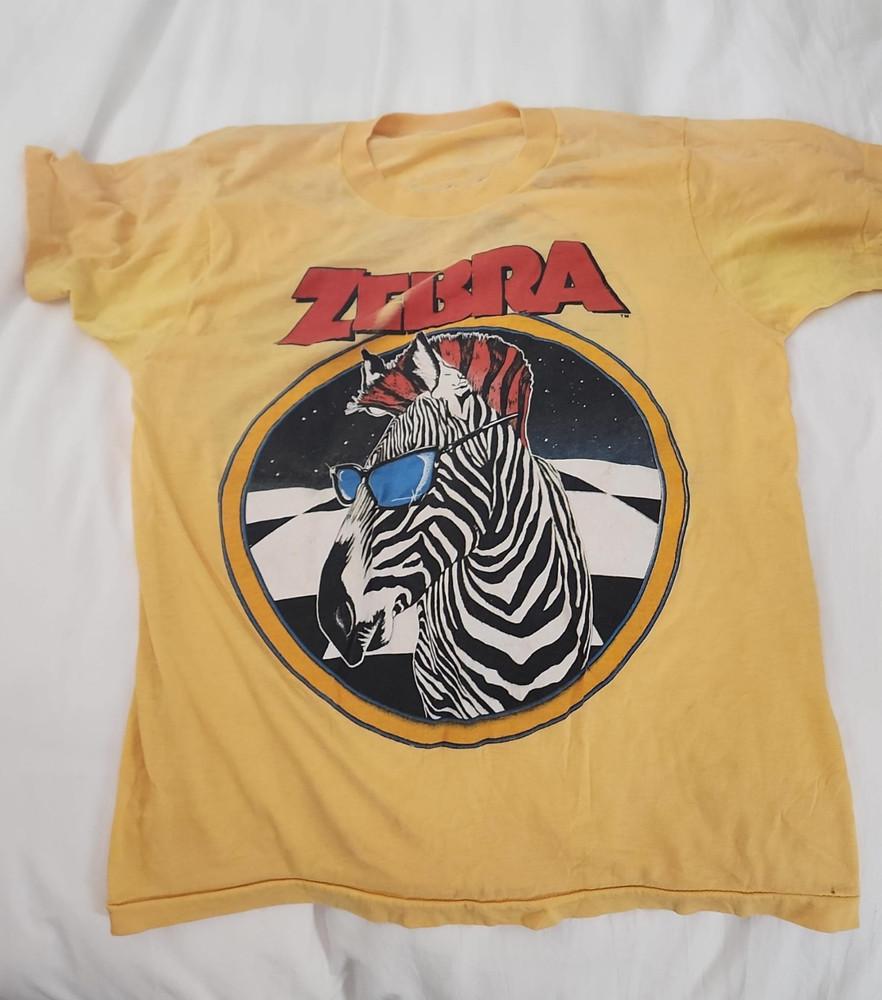Vintage Zebra No Tellin Lies Tour 1984 T-shirt Classic PN140 Unisex T-Shirt