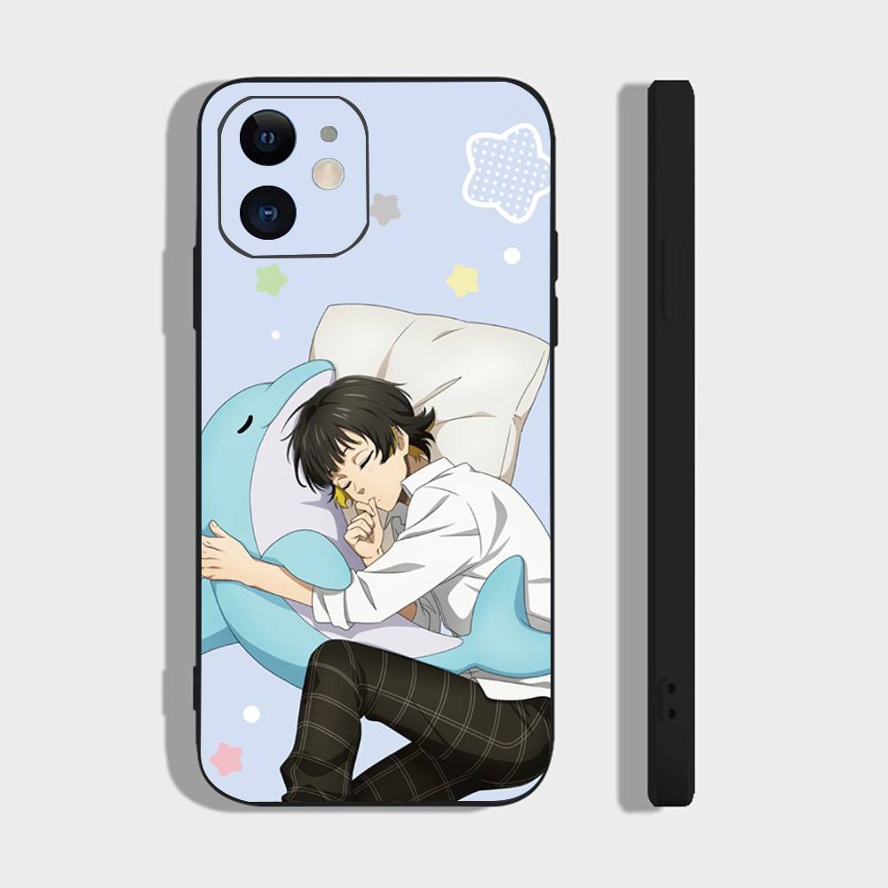 Meguru Bachira Anime BLUE LOCK Phone Case For IPhone 17 Air 16 15 14 13 Pro Max 11 12 Black Silicone Cover