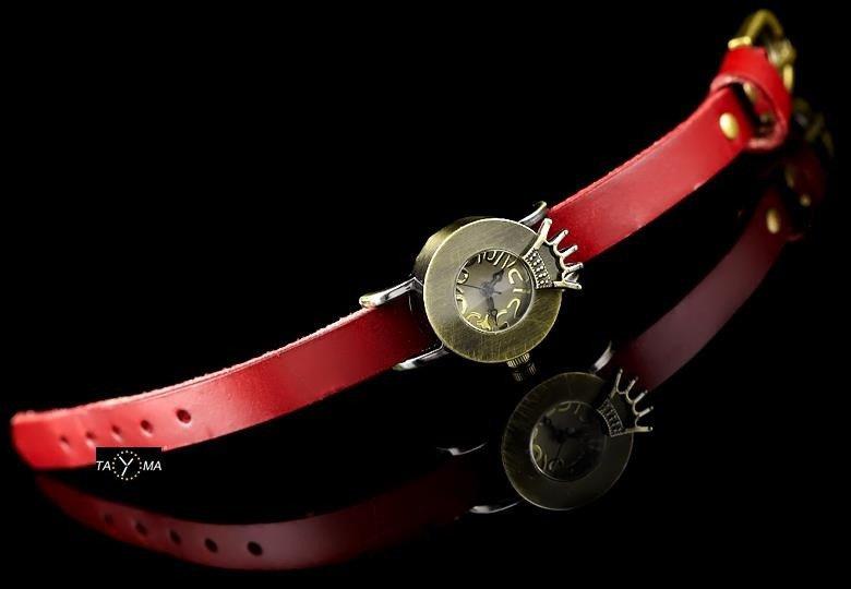 LADIES WATCH TAYMA - RETRO PUNK 28 - Red (zx585a)