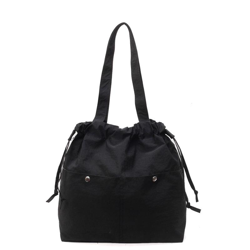Drawstring Bag Underarm Bag Niche Design Hand-held Bag Shoulder Bag Large-capacity Trendy Bag