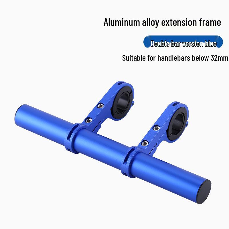 Multifunctional Aluminum Bicycle Extension Rack for Light and Meter