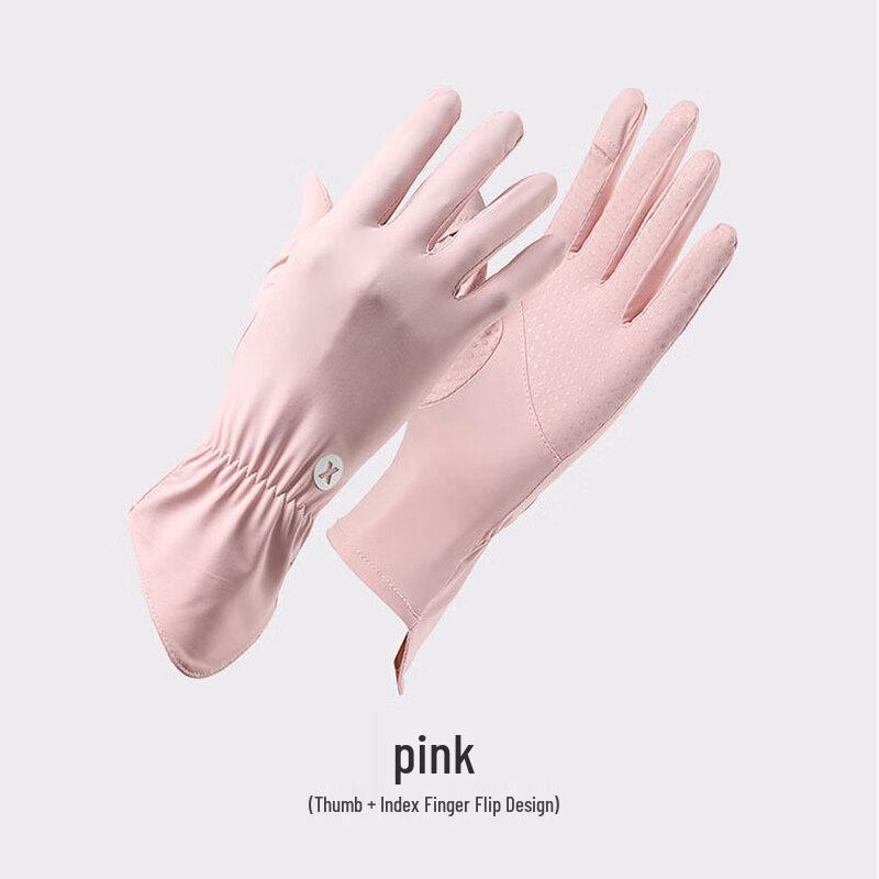 Women s Cooling Ice Silk Sun Protection Gloves