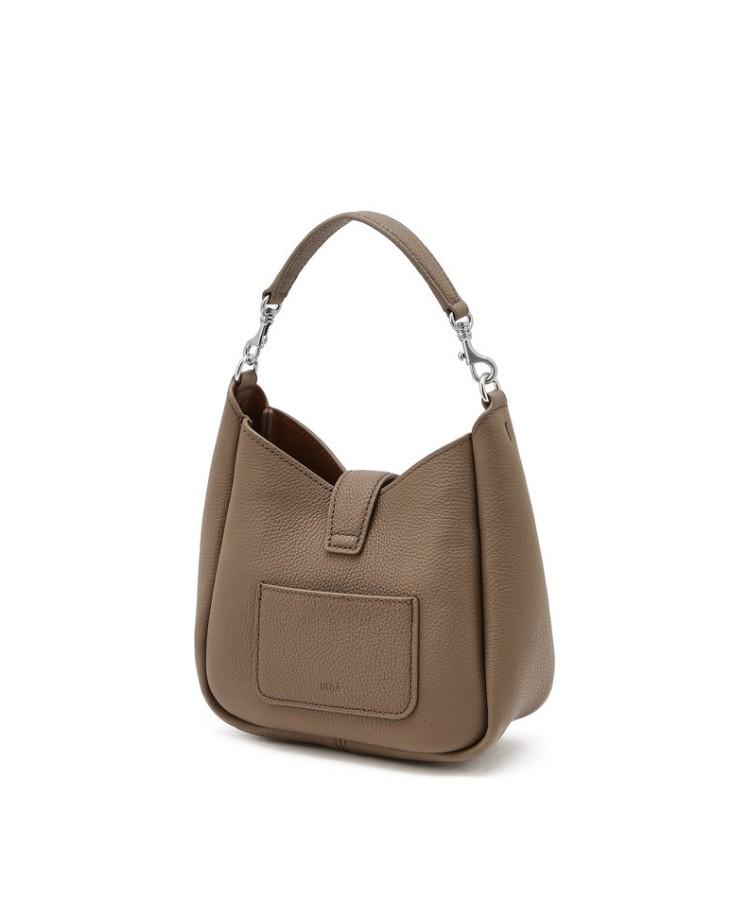 Athe Vanessabruno [Maron] Mocha Mousse Shrunken Leather Crossbody Bag S Aaba6F410I3