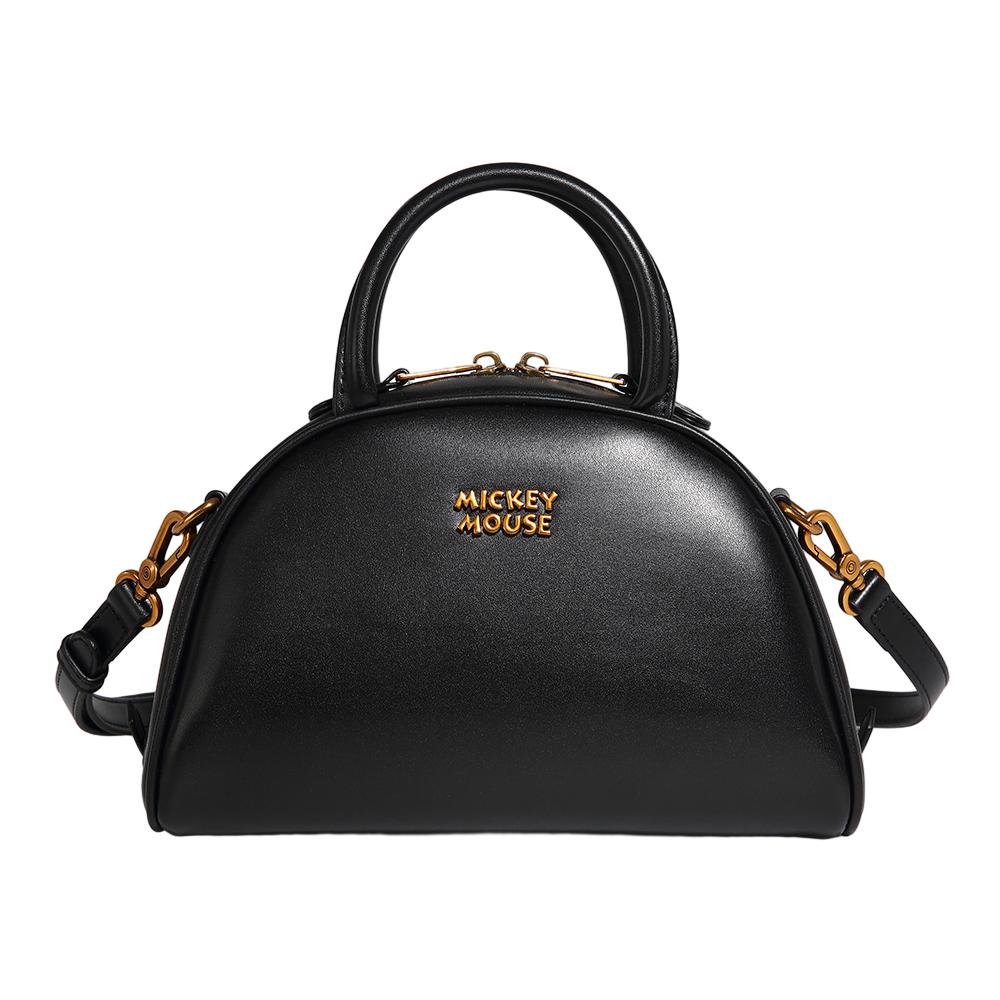 

Новые женские сумки через плечо из ПУ серии Disney Mickey, обычные, черные, BMK-71118 23.1*10.9*15.0CM
