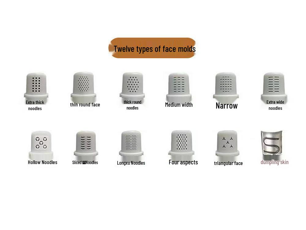 Volautomatische Multifunctionele Elektrische Noedel- en Deegmachine