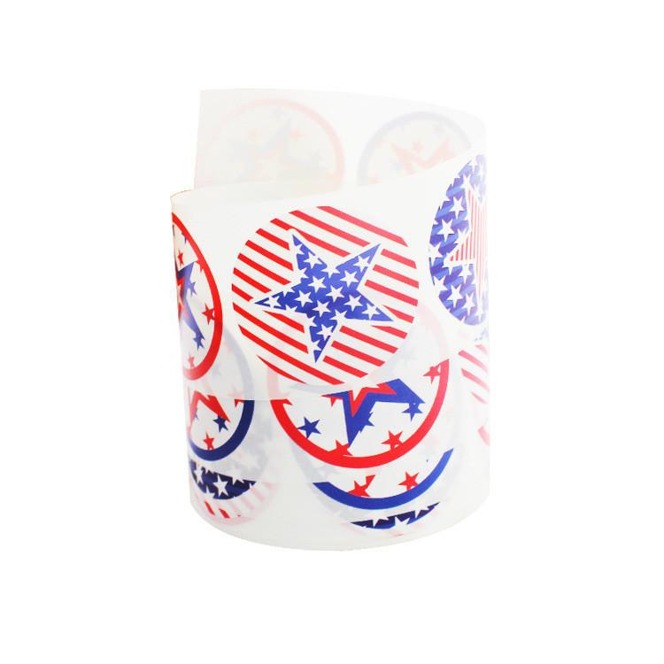American Adhesive Xh065 Independence Day Election Stickers Perfect For Events Patriotic