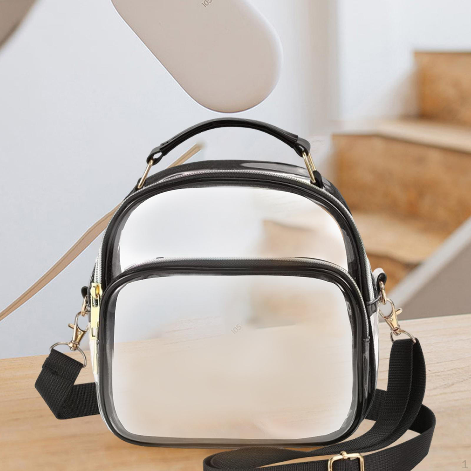 

Прозрачная сумка через плечо, рюкзак для стадиона, рюкзак-органайзер из ПВХ для путешествий,