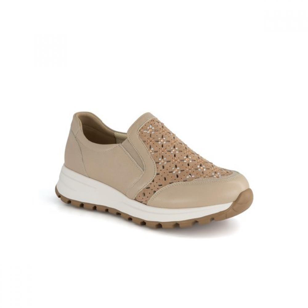 Vainer Women Comfort Shoes Beige 171a 225