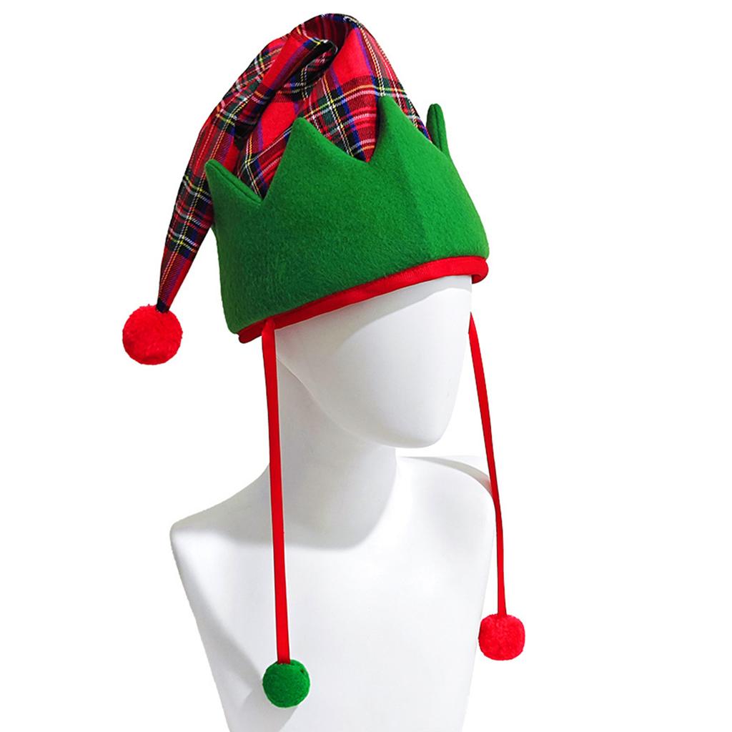 Christmas Atmosphere Christmas Hat Ear Hat Hat Headdress Trouser Leg Hat Christmas Ball