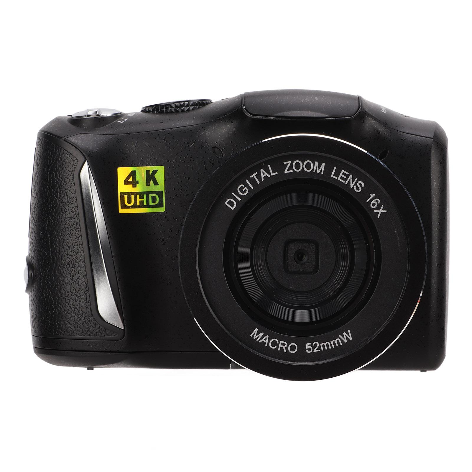 

CD‑R3 4K Digital Camera Ultra HD 48MP Video Camera Vlogging Camera with 16X Digital Zoom 3.0inch