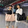 Short-distance Large-capacity Travel Bag Women's Portable Business Trip Storage Tote Bag Going Out Fitness Sports Bag Pu Leather Duffel Bag