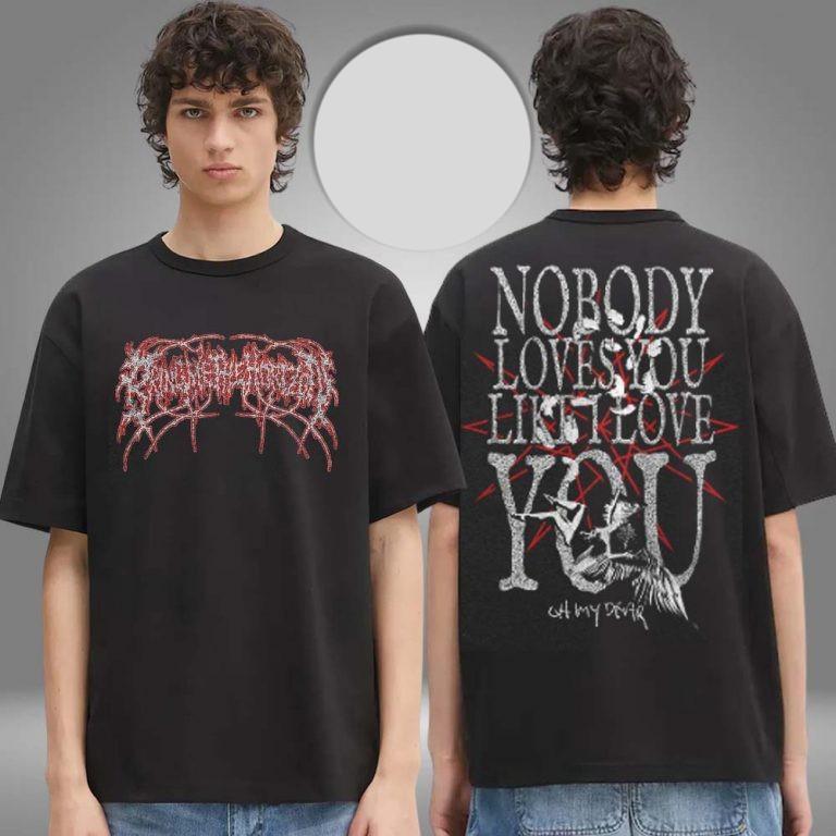 Bring Me The Horizon Merch Nobody Loves You Like I Love You Two Sided Unisex Tee S