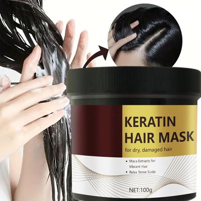 Collagen Hair Deep Conditioning Argan Oil Collagen Haarmaske - Für trockenes, strapaziertes Haar