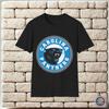 T-Shirt Unisex Logo Squadra di Football Americano Carolina Panthers