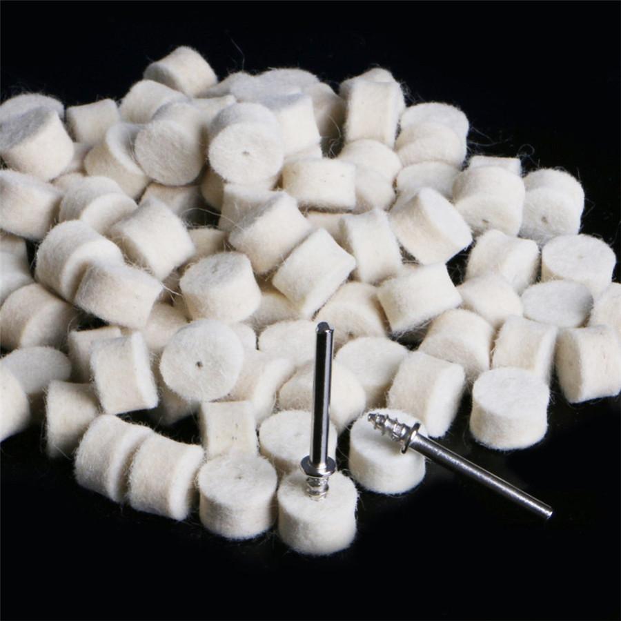 Wool Felt Buffing Wheels Bobs Buffs Diameter For Grinding Wheel 13mm