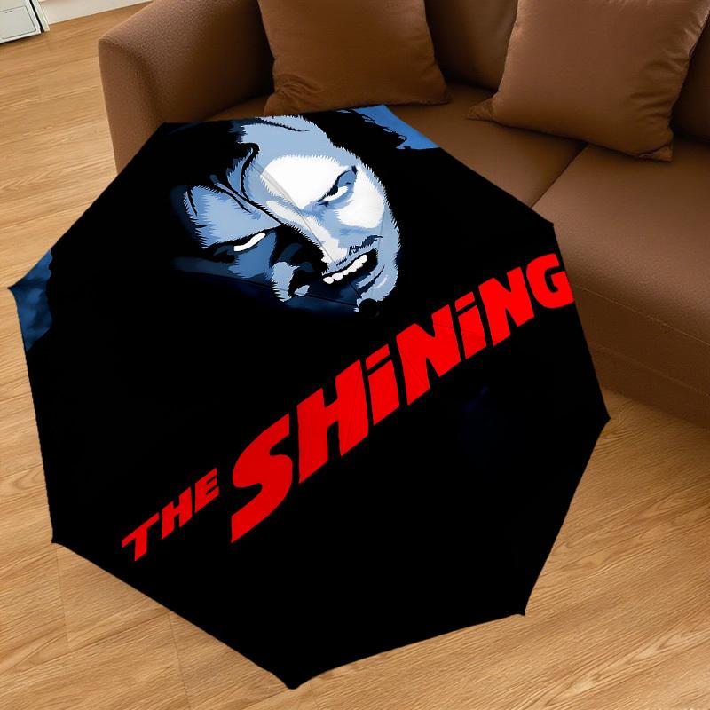 1pc The Shining Automatic Open/Close Umbrella Compact Folding Umbrella with 8-Rib Shaft lightweight esign, for Women/Men1175A