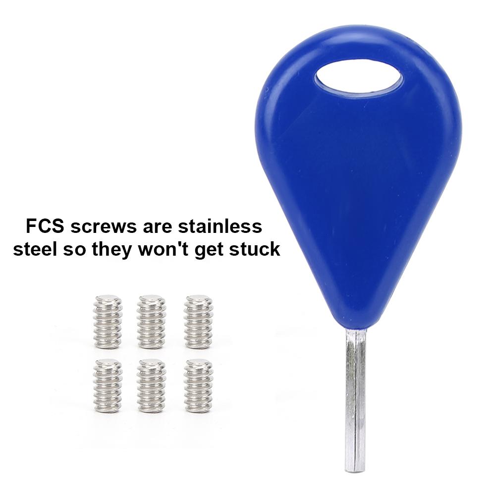 Surfboard Accessories Surf Fin Key Screws Set for FCS Fins Surfing Equipment